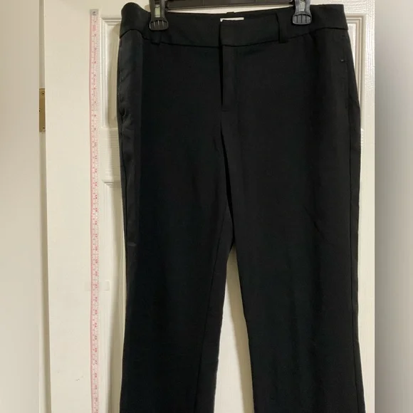 Merona Black Classic Size 12 Stretch Pants - Picture 6 of 8